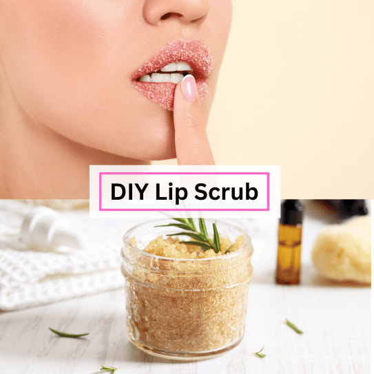 DIY Pink Lip Scrubs For Dark Lips