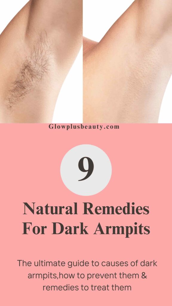 Remedies For Dark Armpits