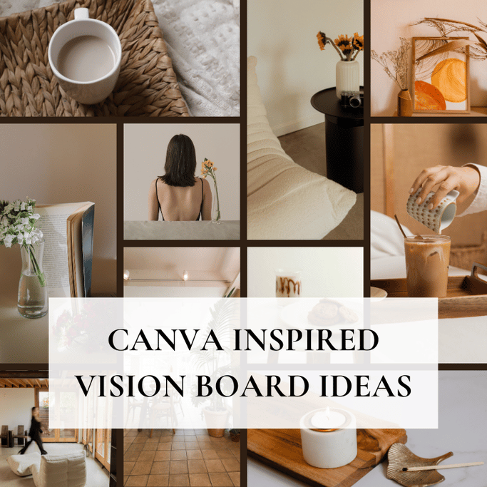 Canva Inspired Vision Board Ideas