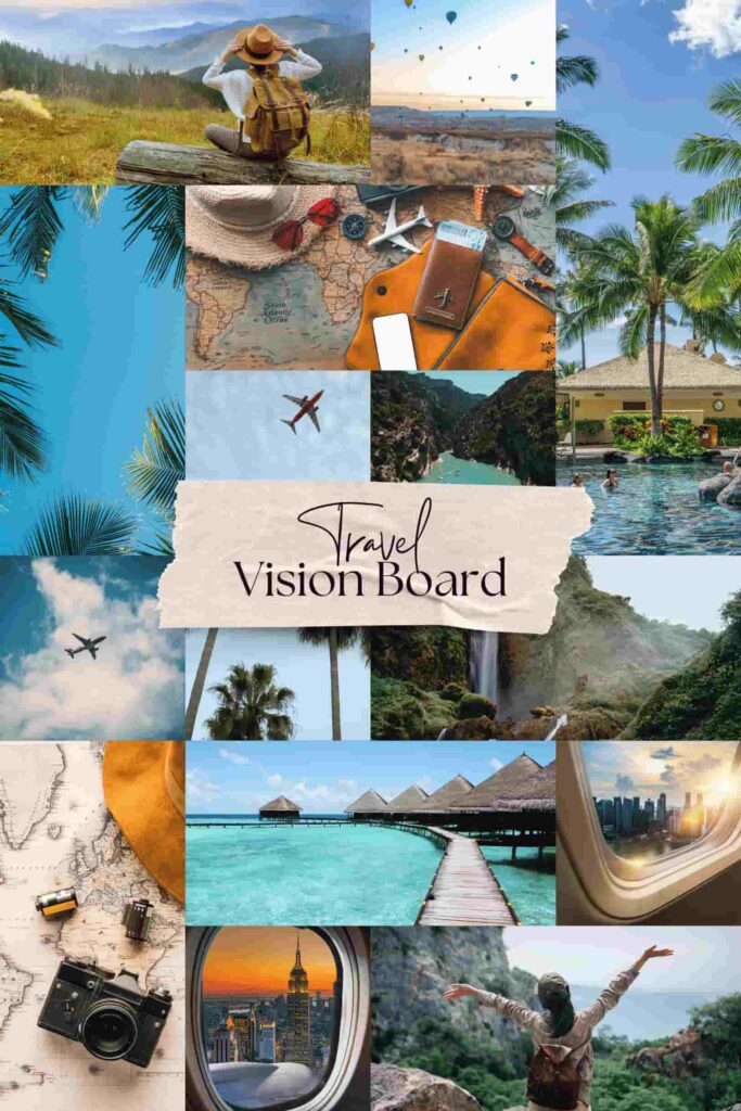 Canva Inspired Vision Board IdeasHow to Make a Vision Board 2025 using